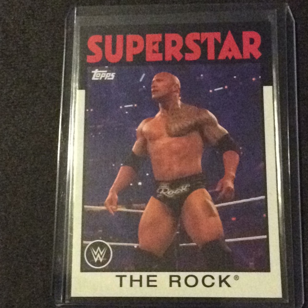 Topps Wwe The Rock #28